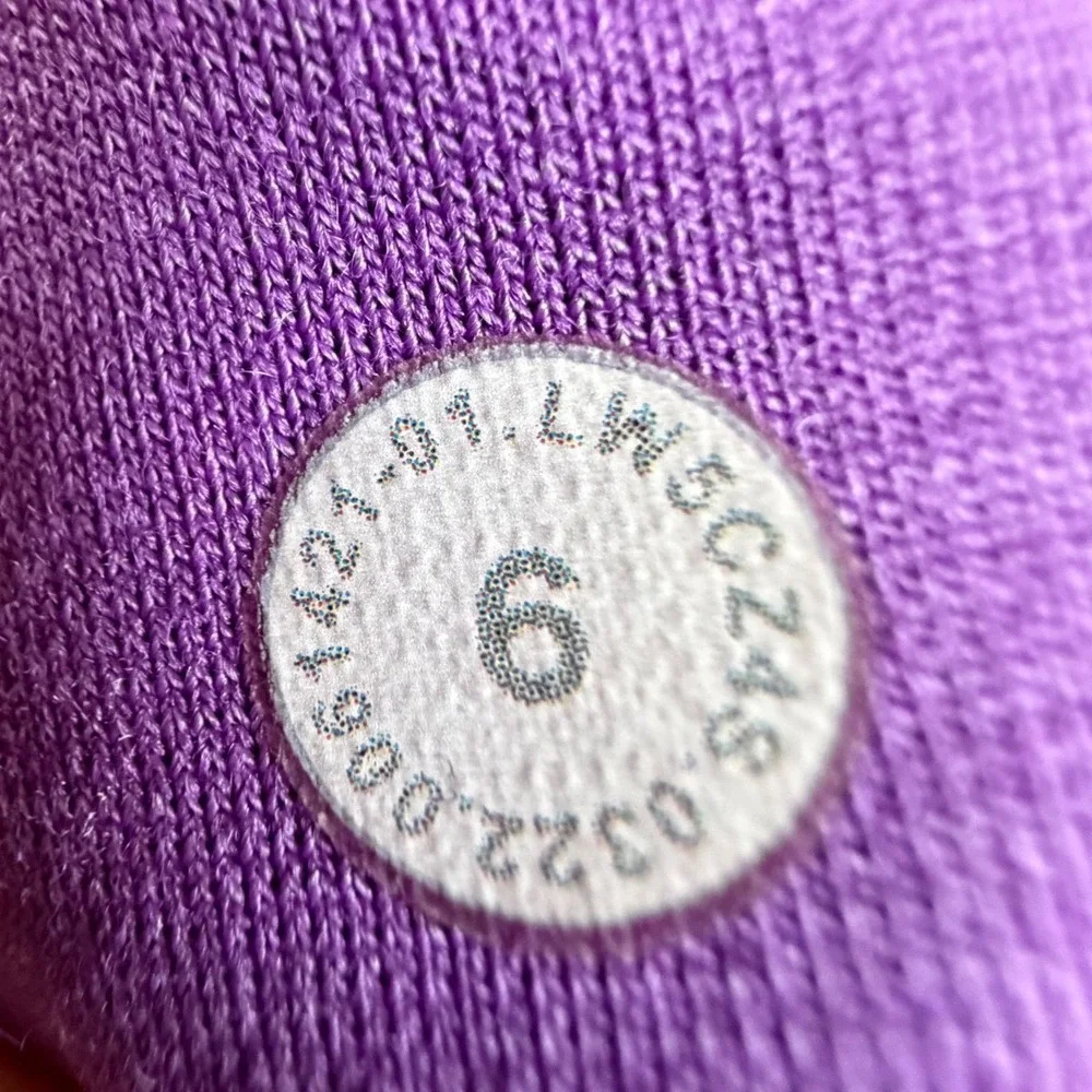 Lululemon Wunder Under Smooth Coverage Leggings Womens Size 6 Purple High Rise